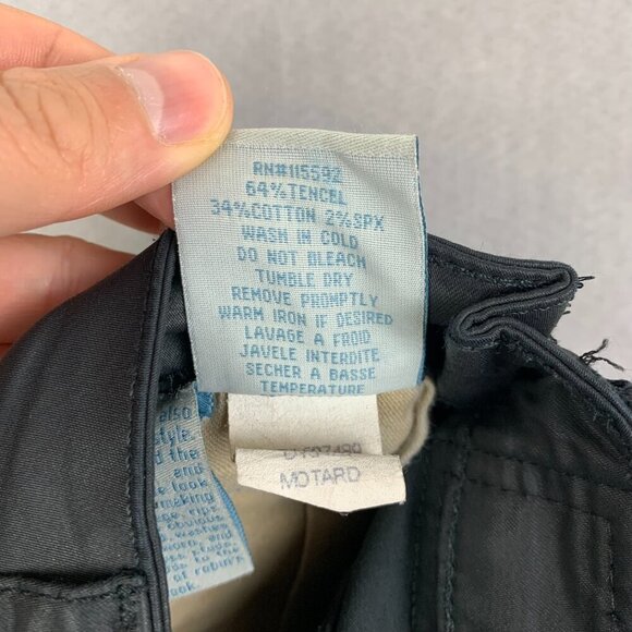 Robins Jean Men Pants 32x30 Black Studded Jeans Slim Fake Leather Motard Biker - Picture 10 of 16